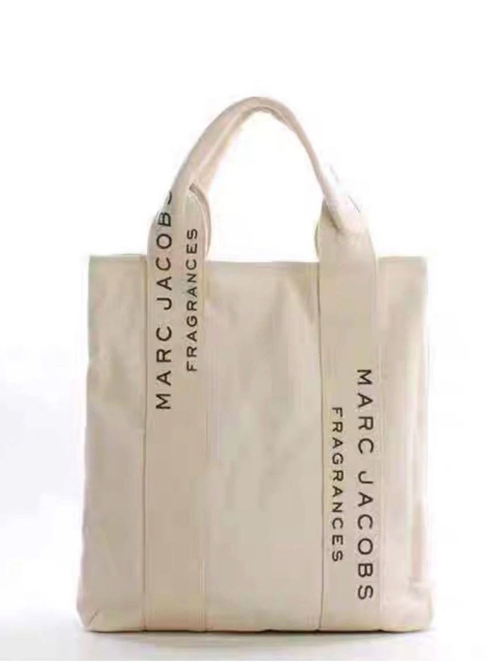 Marc Jacobs Cream Canvas Tote